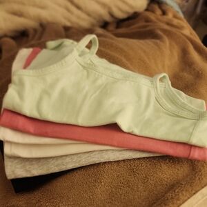 jumping beans Multicolored Toddlers' Cotton Essential Cami (2T) Bundle - 6 Tanks